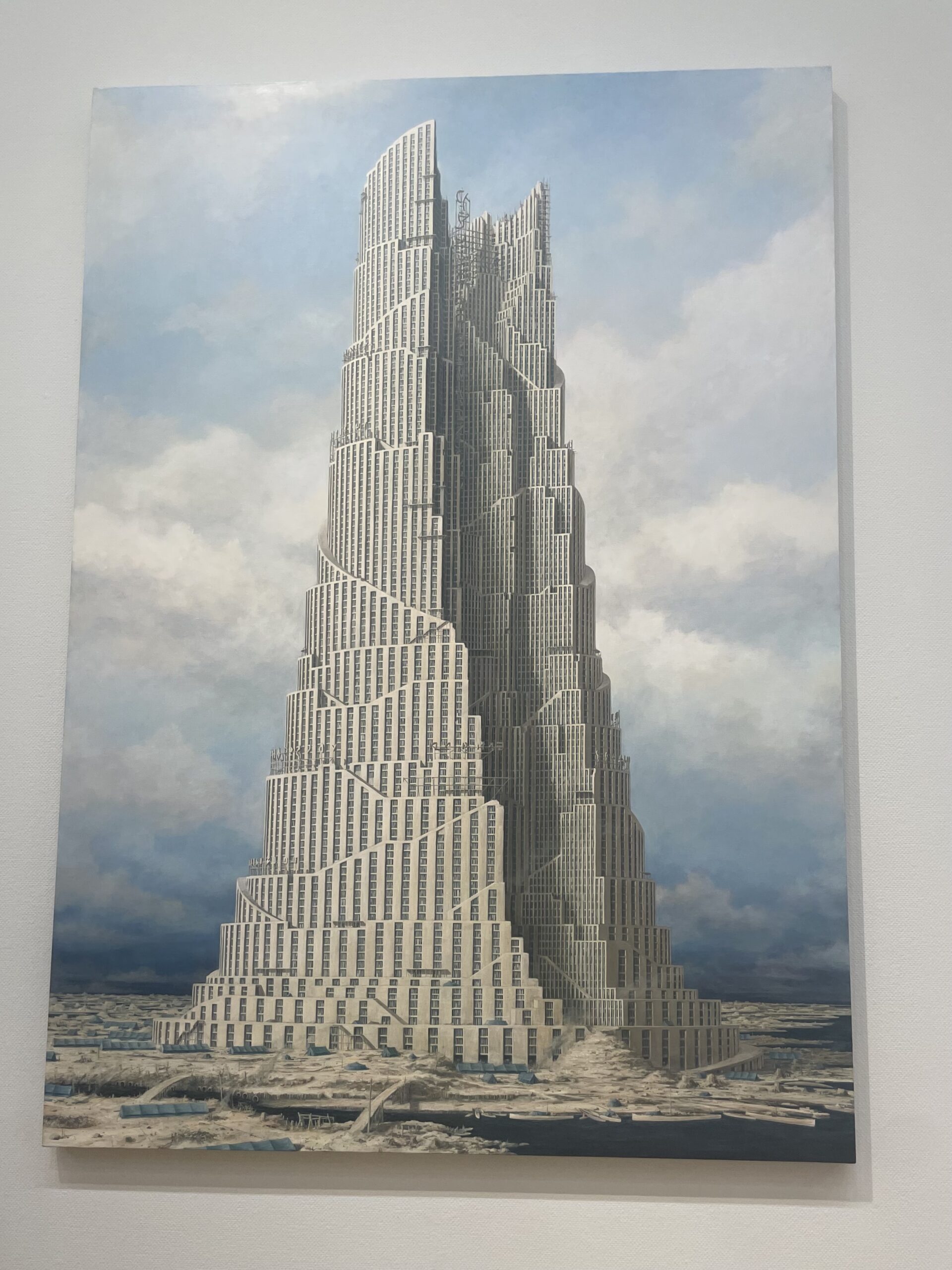無機質さと生々しさに吸い込まれる-野又穫の描く構築物 | そこ